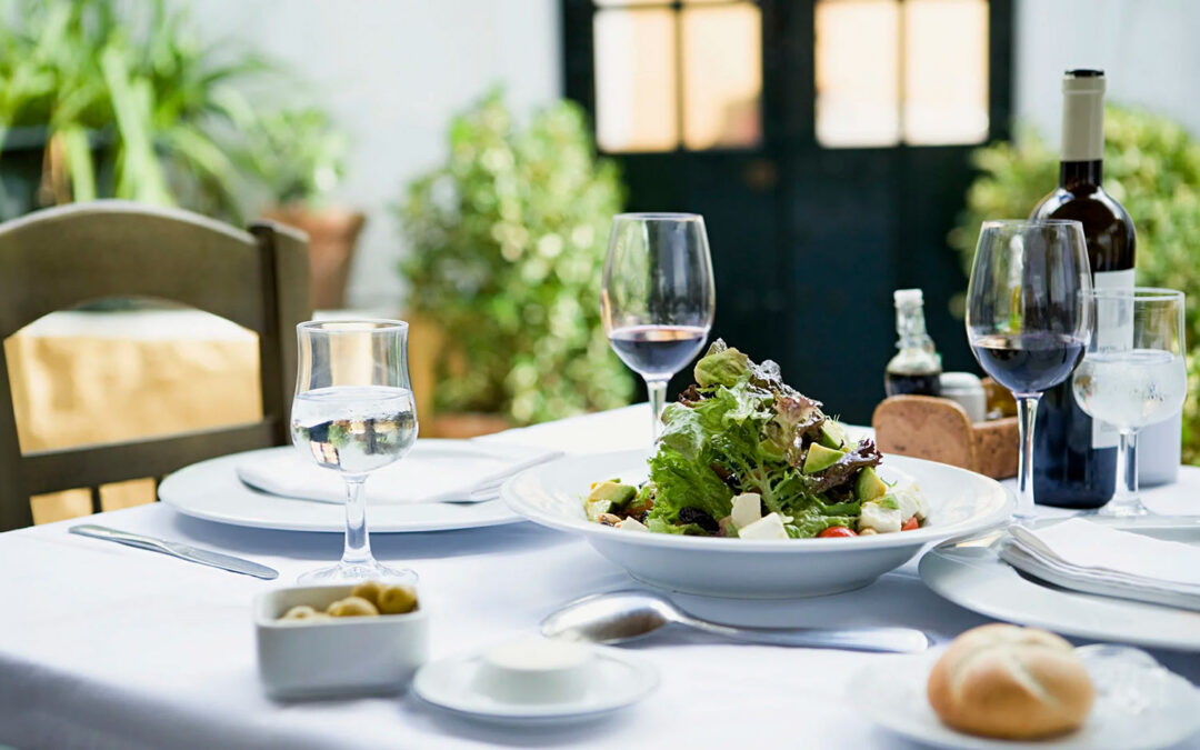 Outdoor dining area for your restaurant